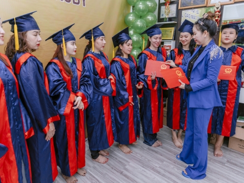 Lễ tốt nghiệp học viên